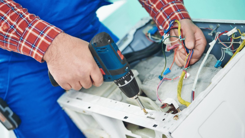 Gaziosmanpaşa Samsung Samsung çamaşır makinesi kart tamiri – Su almama arızası orijinal parça ile giderildi. - Teknik servis örneği